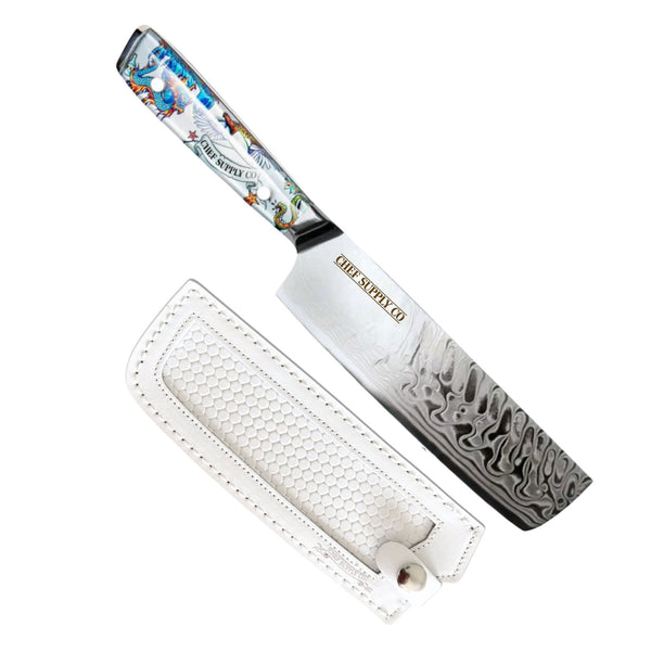 Inked Series 18 cm Nakiri Vegetable Knife